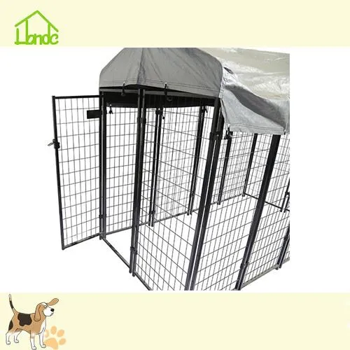 Suosittu hitsattu verkko sunshade suuri koira häkki